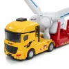 White wind power generation model toy, STEM education, puzzle assembly, children's science experiment Application Scenario
